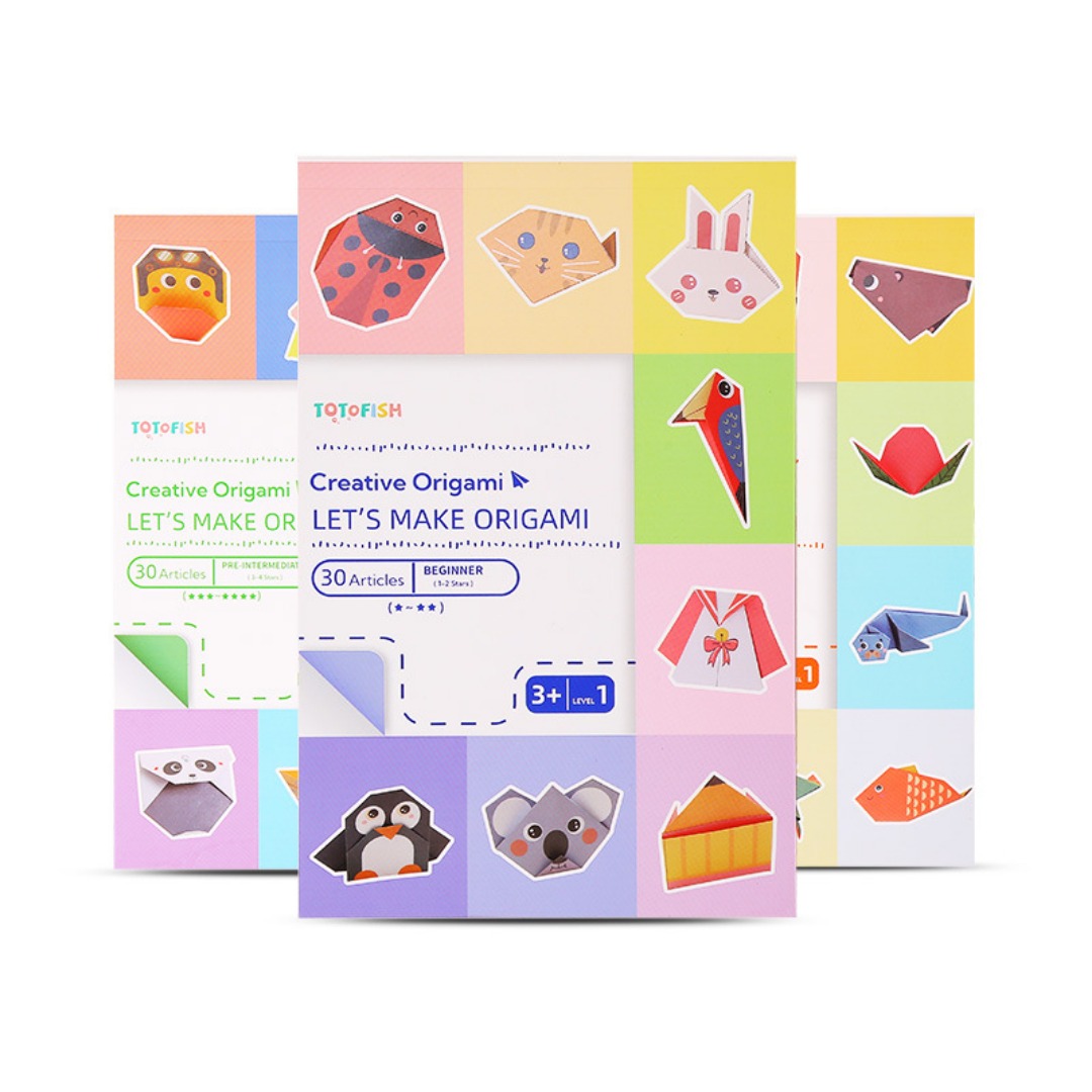 New Origami Kit 30 Sheets Orig - Art Craft For 3 Year Old 评论和价格