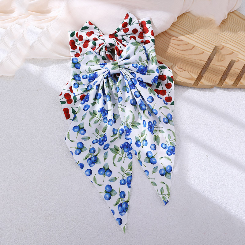 Double Layered Bow Ribbon Cher - Silk Painting Dye 评论和价格