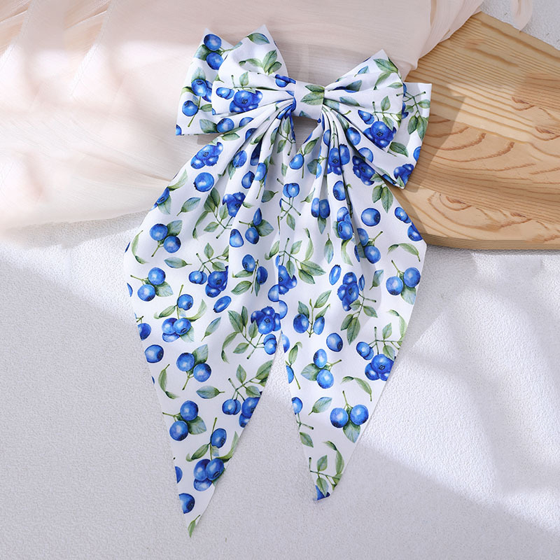 Double Layered Bow Ribbon Cher - Silk Painting Dye 评论和价格