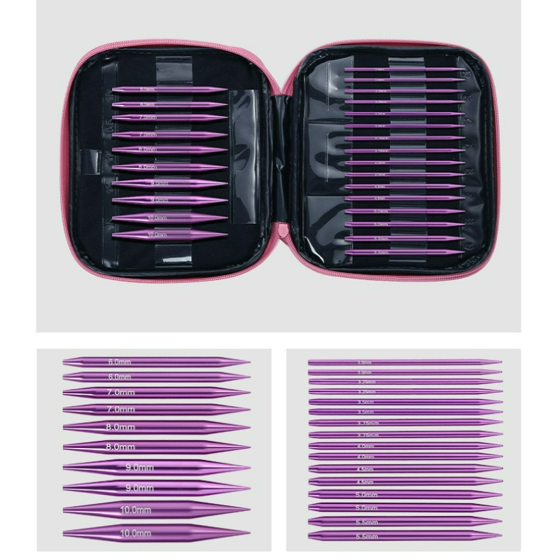 13Sets 3.0-10.0mm Purple Circu - Knitting Needle Circular 评论和价格