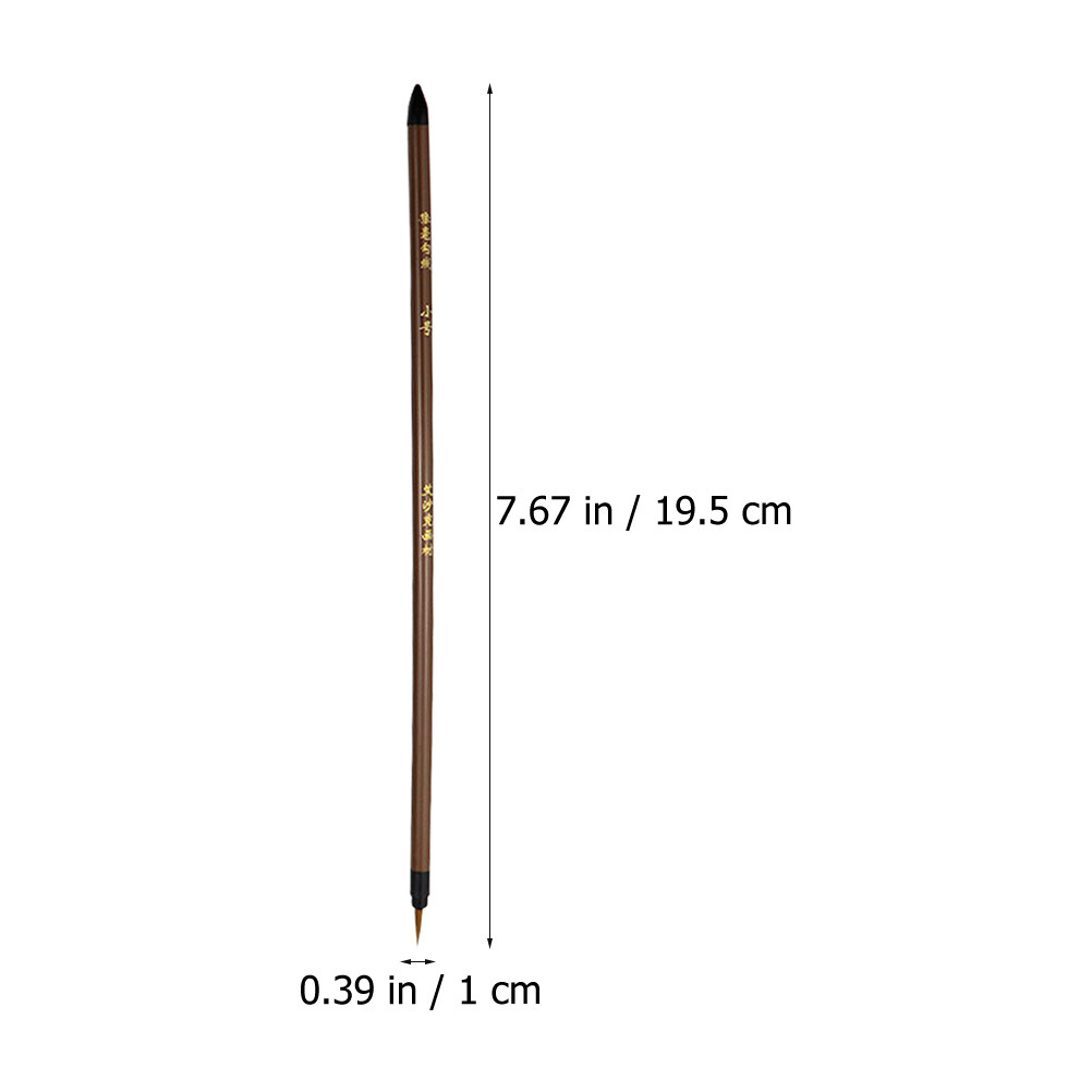 3Pcs Wolf Hair Line Drawing Pe - Watercolor Brush Pen 评论和价格