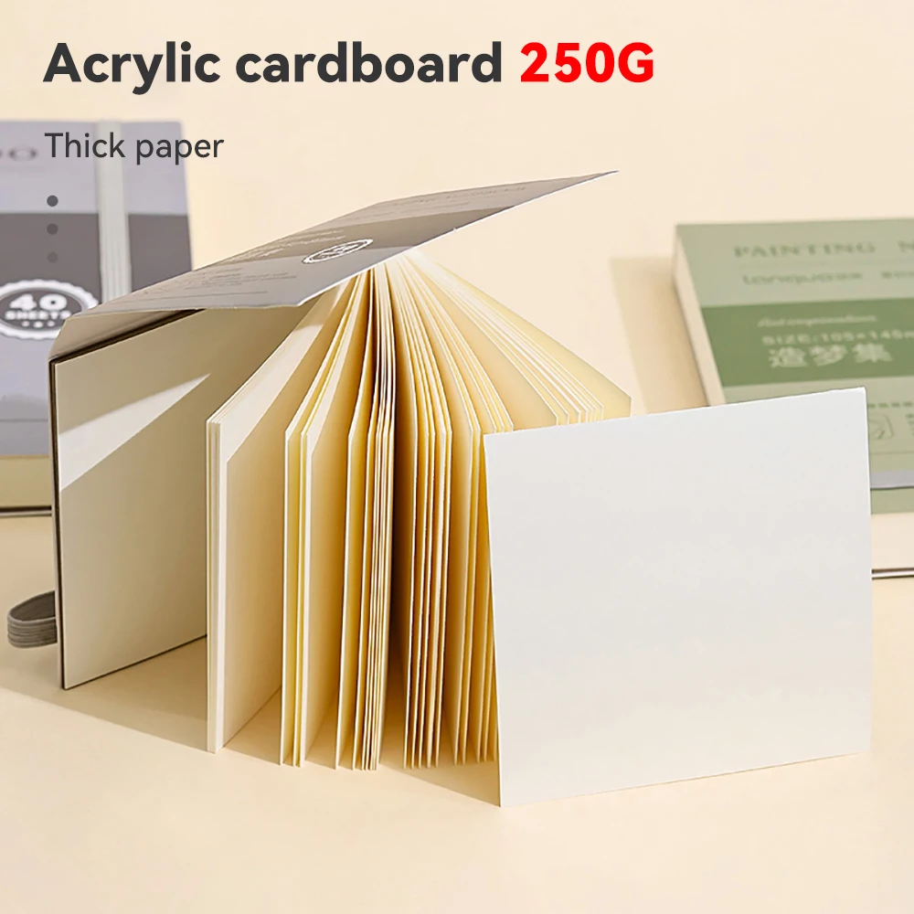 40sheet Tearable Drawing Noteb - Watercolor Brush Pen 评论和价格
