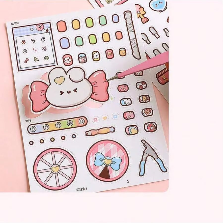 Pink Children DIY Nail Salon Q - Art Craft For 3 Year Old 评论和价格