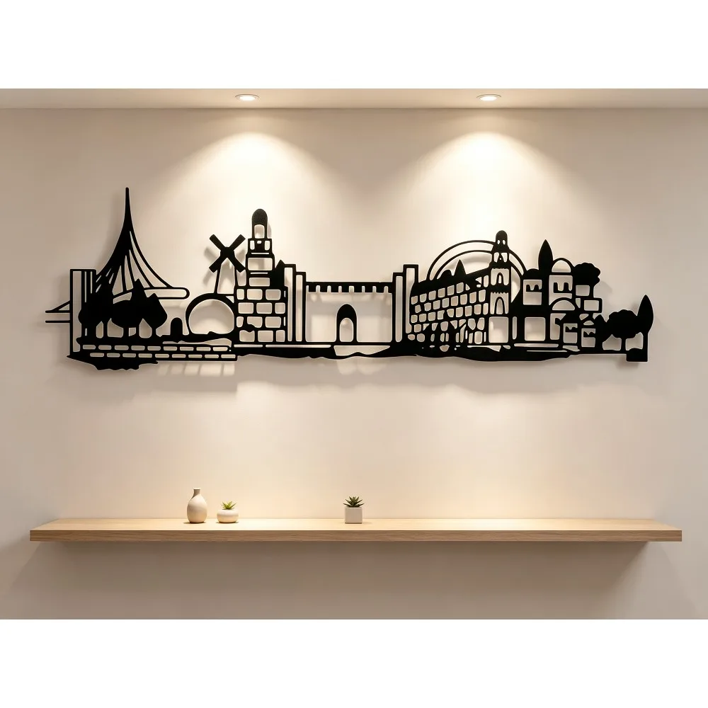 CIFBUY Iron Wall Art Jerusalem - Art & Craft Toys For Kids 评论和价格