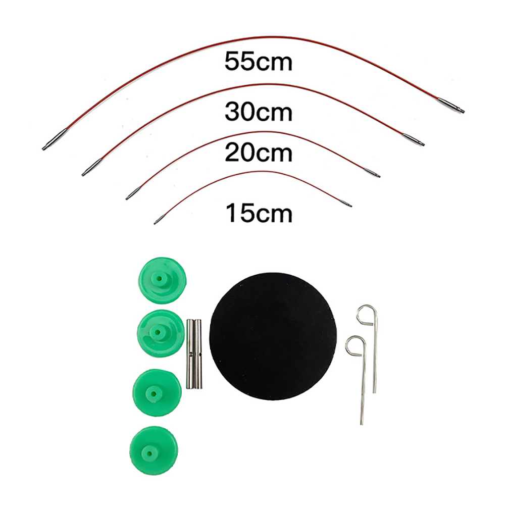 12 Pairs Interchangeable Circu - Knitting Needle Circular 评论和价格