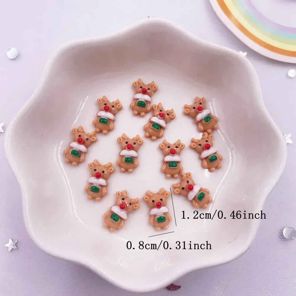 50pcs Resin Mini Colorful Chri - Art Craft Christmas Tree 评论和价格