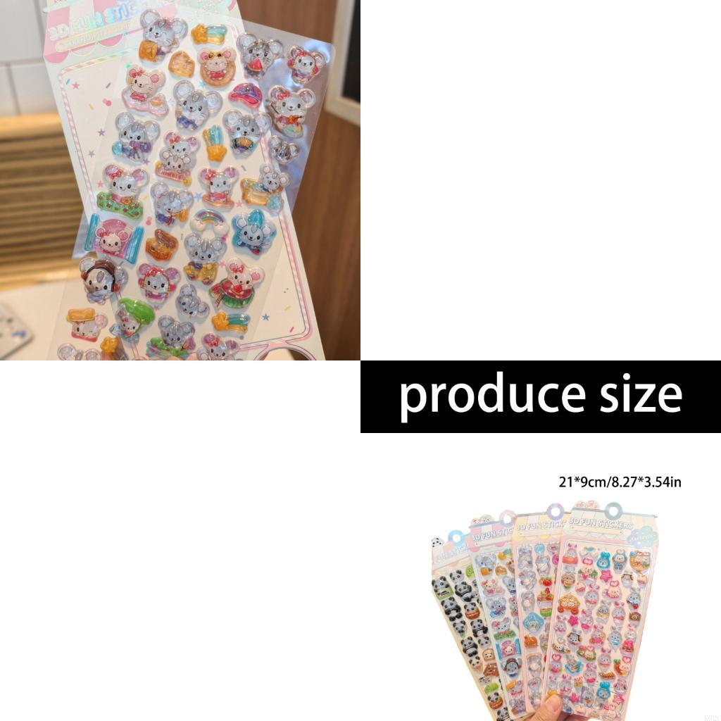 Embossed Animal Sticker Adhesi - Art Craft For 3 Year Old 评论和价格