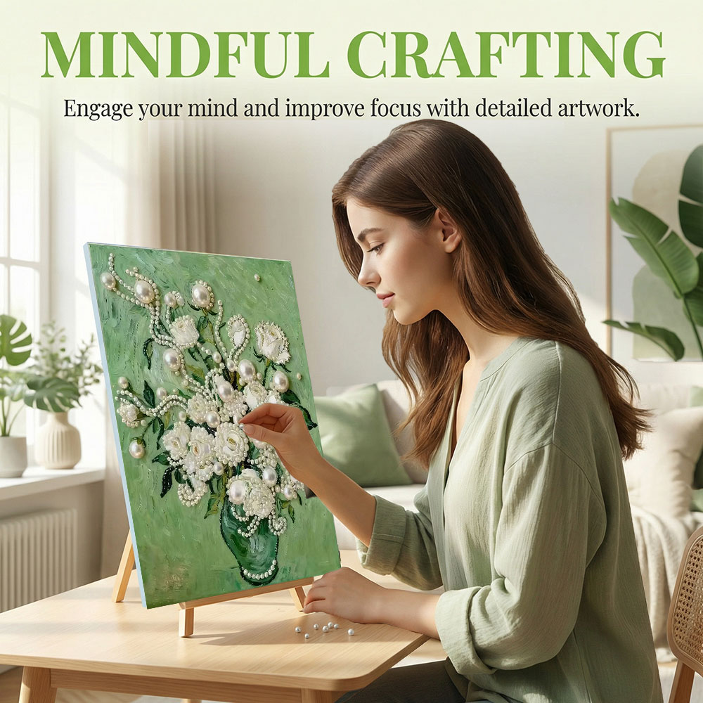 Huacan DIY Pearl Art Painting  - Wallpaper Art And Craft 评论和价格