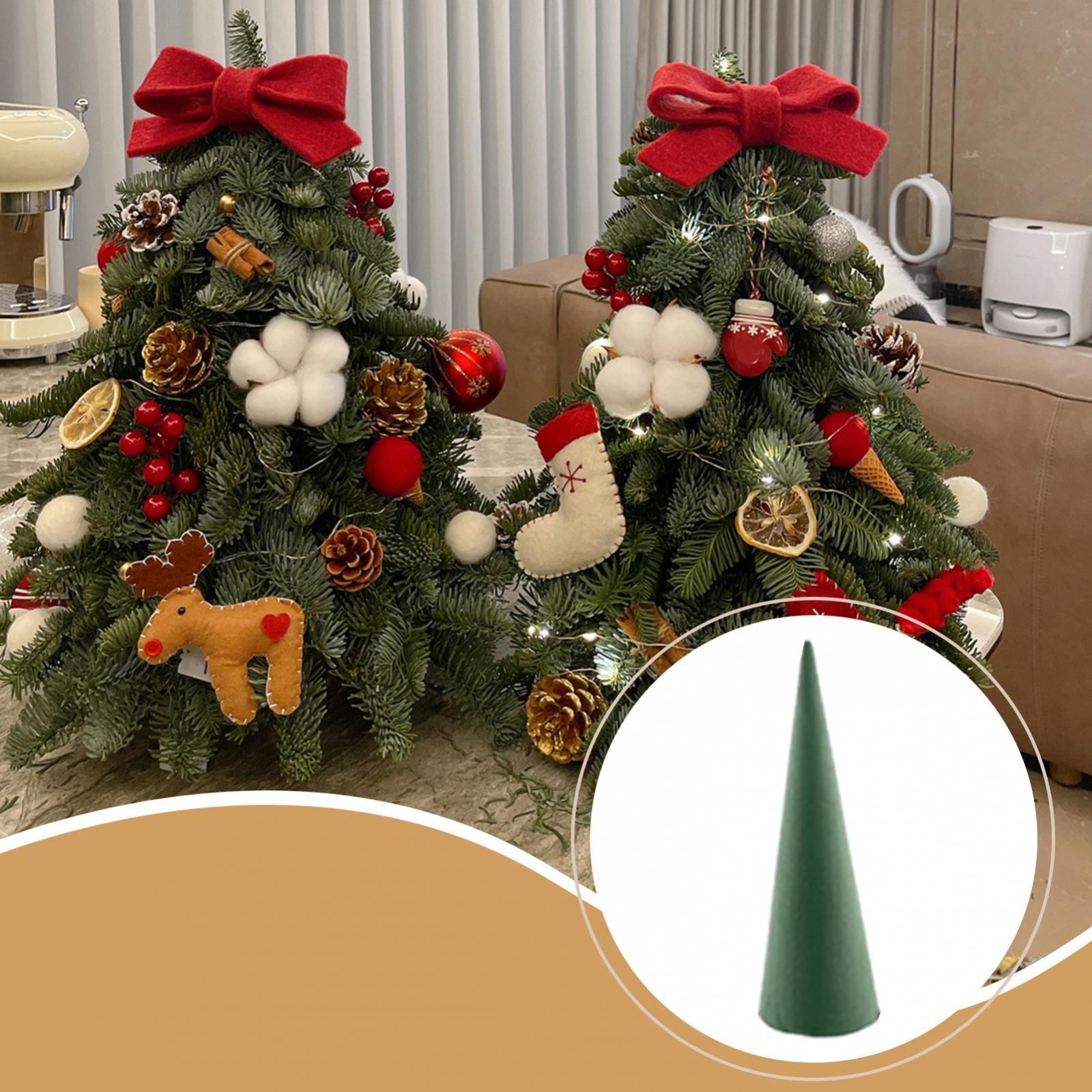Floral Christmas Tree Cone Ver - Art Craft Christmas Tree 评论和价格